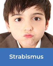 Child with strabismus
