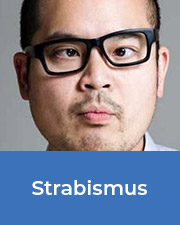 Adult man with Strabismus