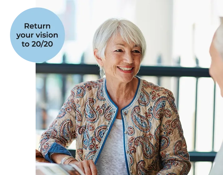 How are cataracts treated? - Return your vision to 20/20
